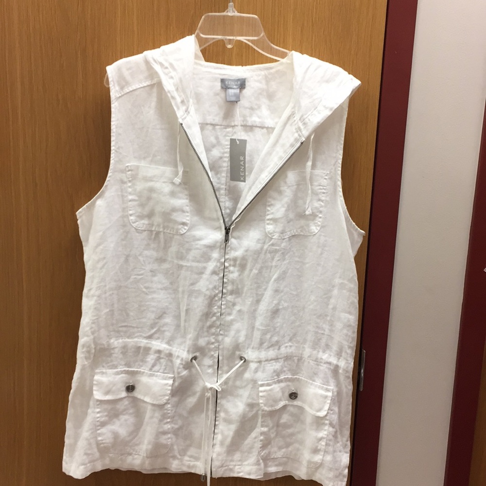 Sporty Kenar Linen Jacket